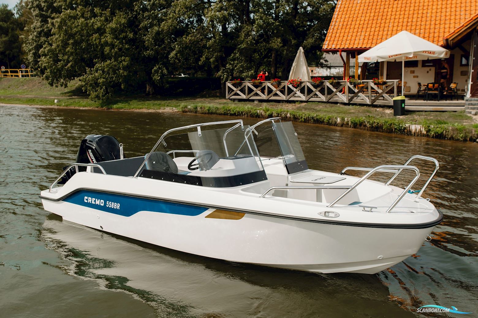 Cremo Cremo 558 BR Motorboot 2026, mit Mercury 60 hk 4-Takt motor, Dänemark