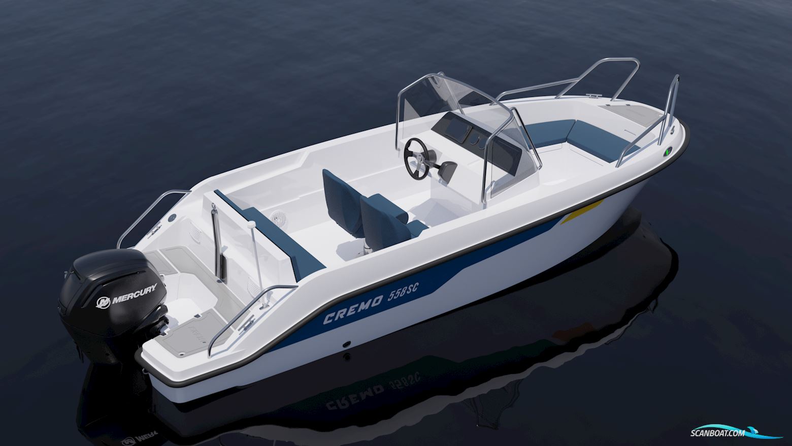 Cremo Cremo 558 SC Motorboot 2026, mit Mercury 60 hk 4-Takt motor, Dänemark