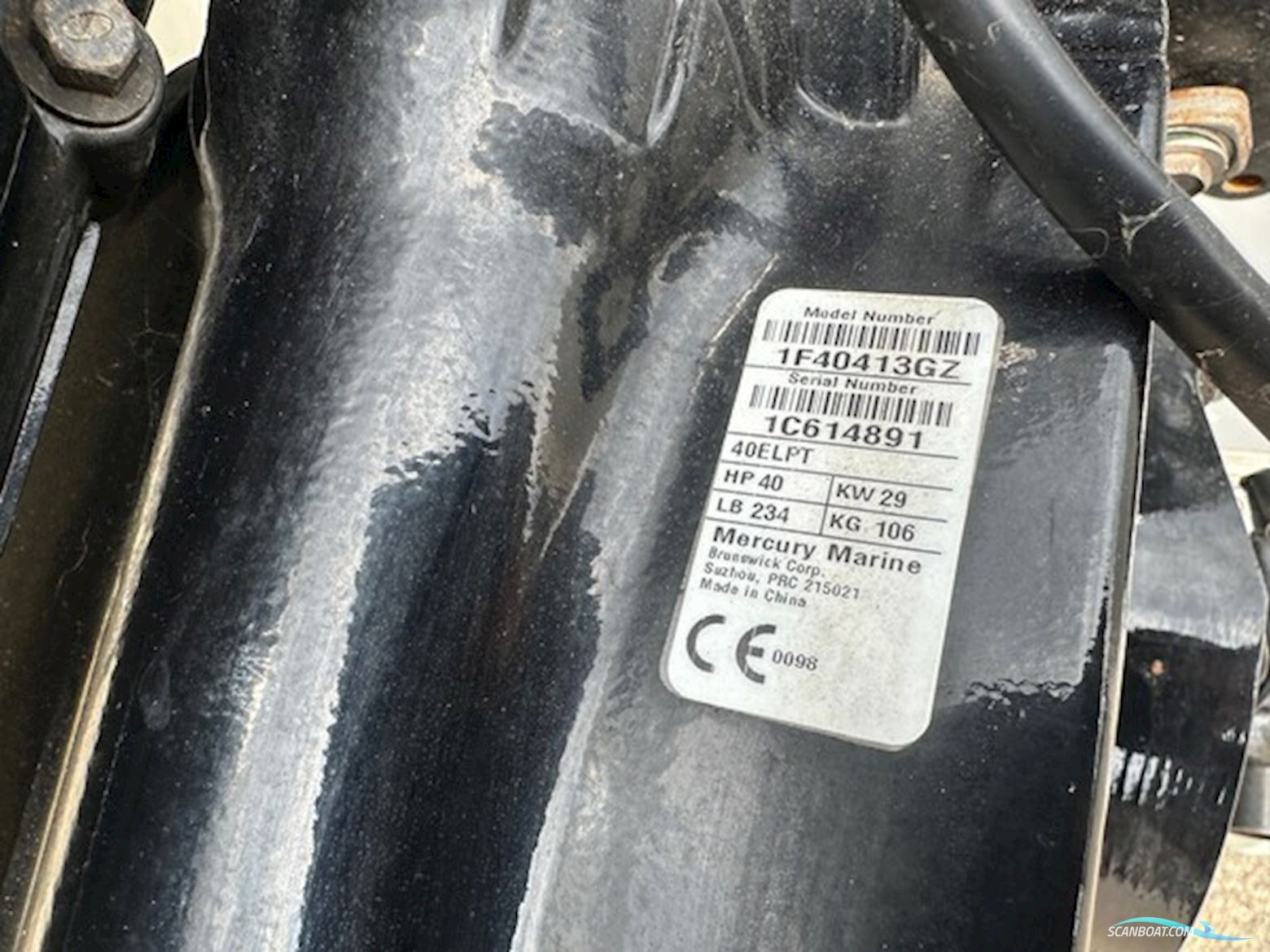 Crescent 535 Classic – Årgang 2020 Med Mercury 40 HK Efi – Kun 59 Timer Trailer 1000 KG 2022