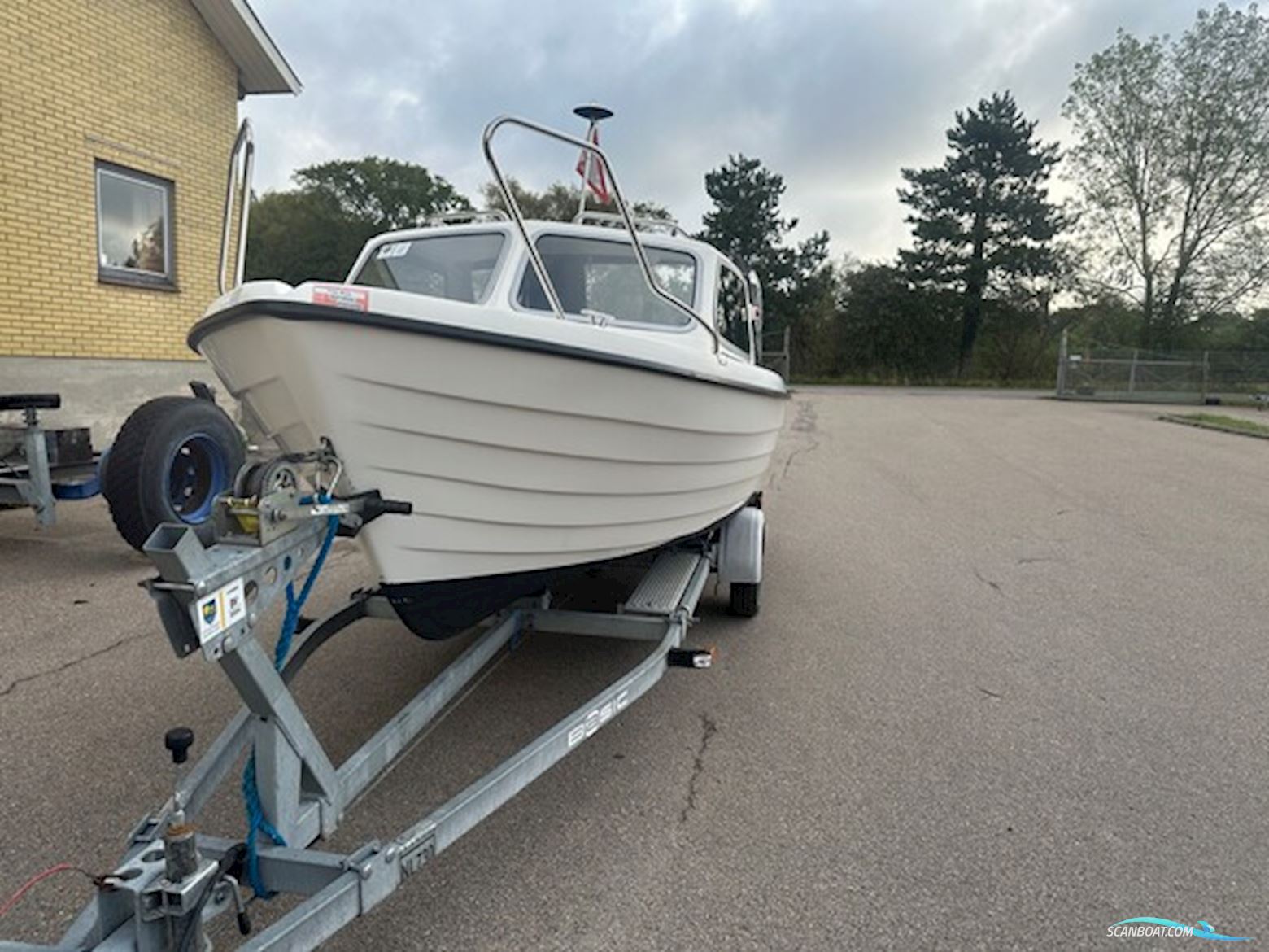 Crescent 535 Classic HT Med Yamaha 40 Efi Garmin 922 XS og Brenderup Trailer Motorboot 2020, mit Yamaha motor, Dänemark