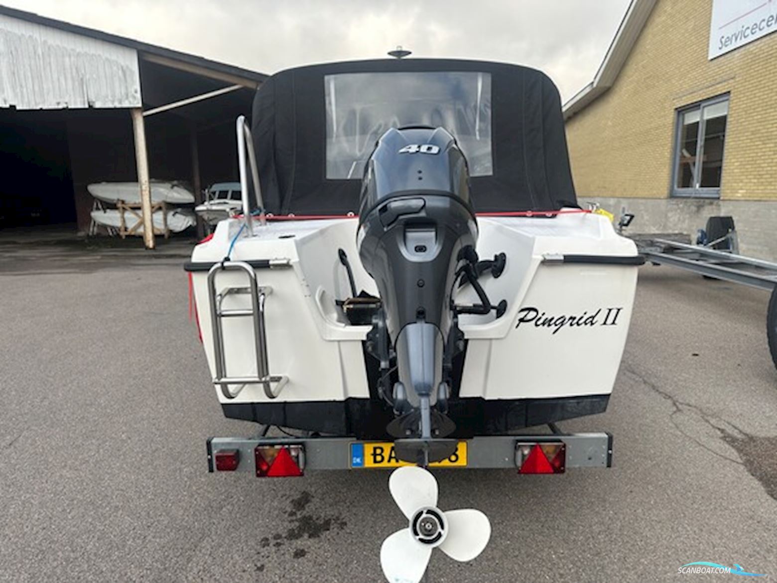 Crescent 535 Classic HT Med Yamaha 40 Efi Garmin 922 XS og Brenderup Trailer