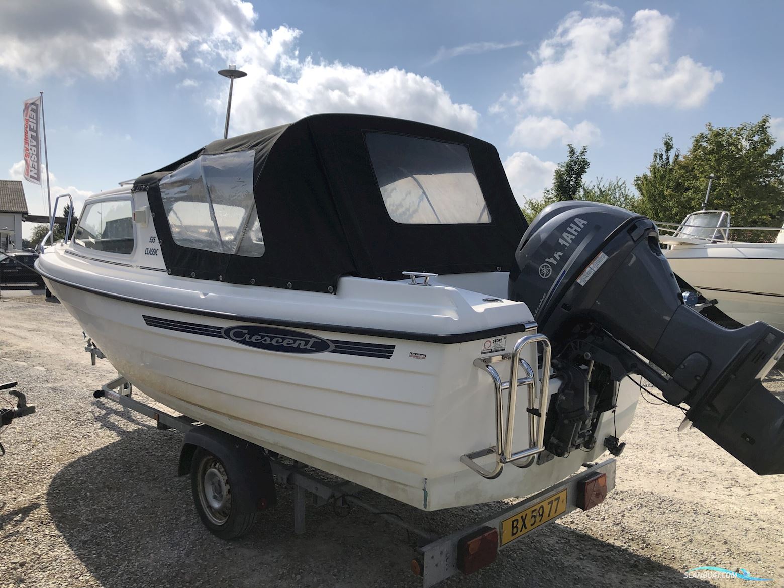 Crescent 535 Classic Motorboot 2014, mit Yamaha F30BETL motor, Dänemark