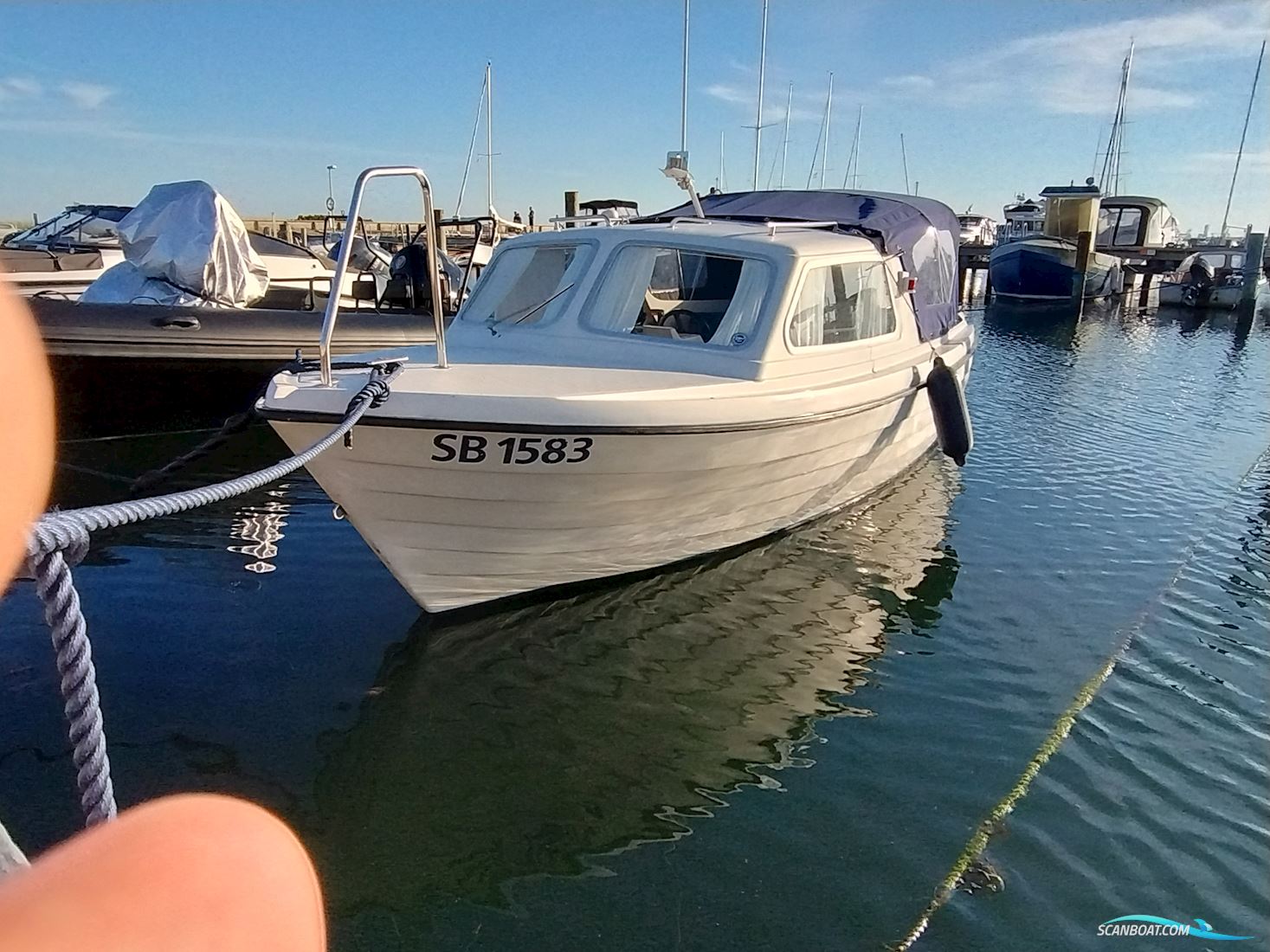 Crescent 535 Motorboot 2004, mit Mercury 4 stroke motor, Dänemark