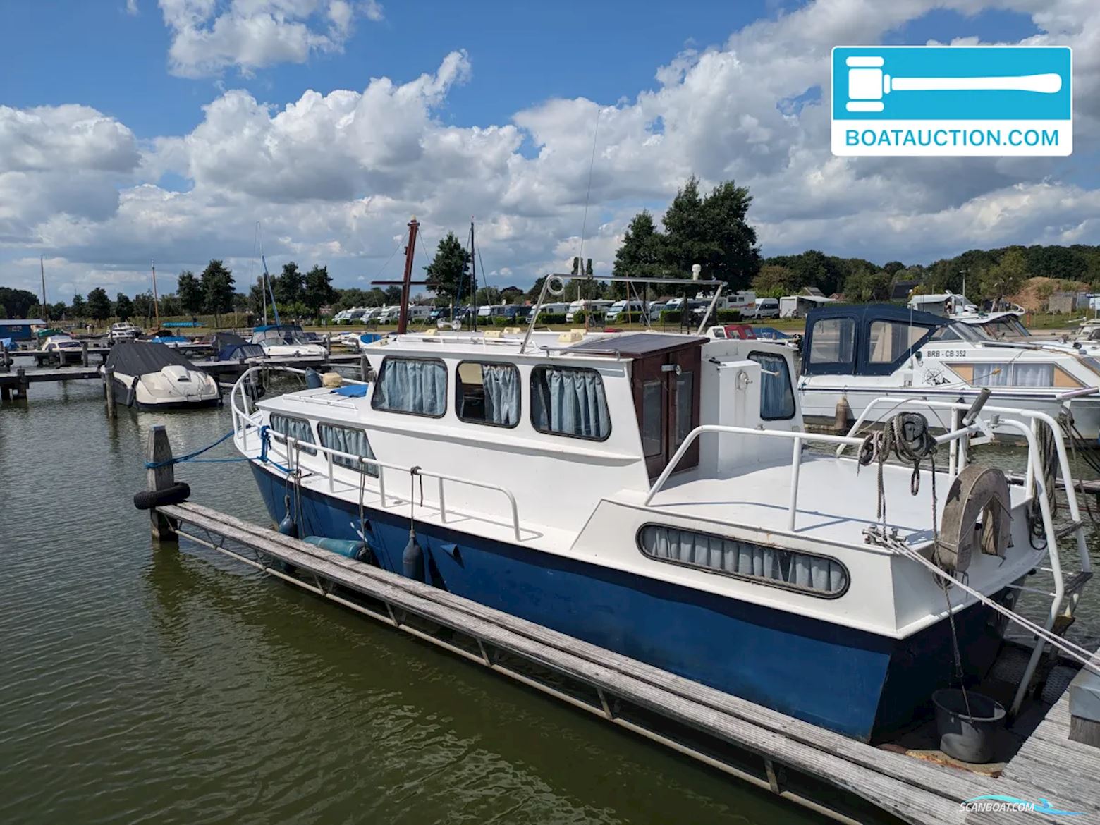 Cupido cruiser 900 Motorboot 1971, mit Perkins motor, Niederlande