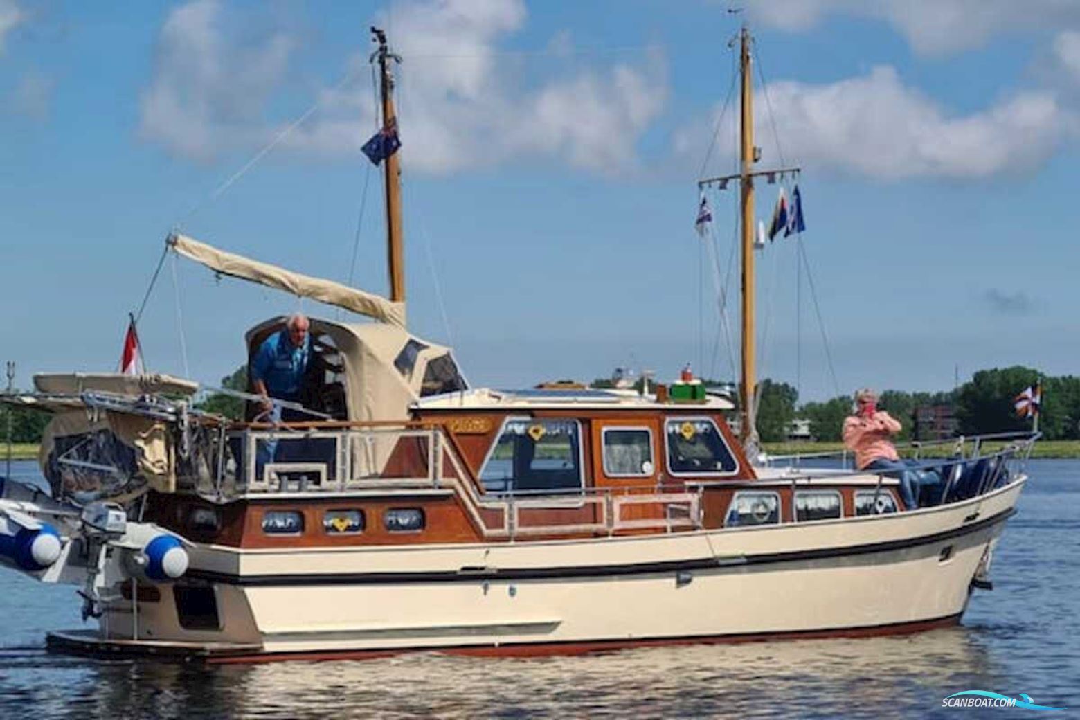 Curtevenne 1000 Paviljoenkotter Motorboot 1975, Niederlande