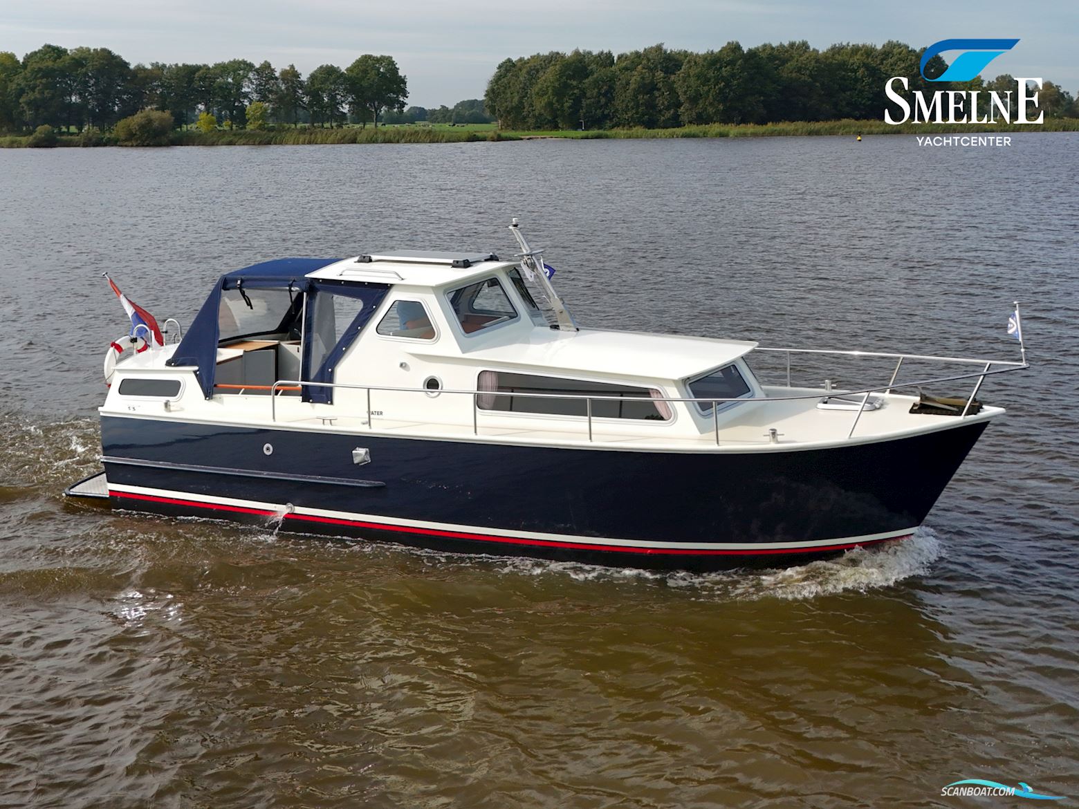 Curtevenne 830 Motorboot 1978, mit Nanni, N3.30 motor, Niederlande