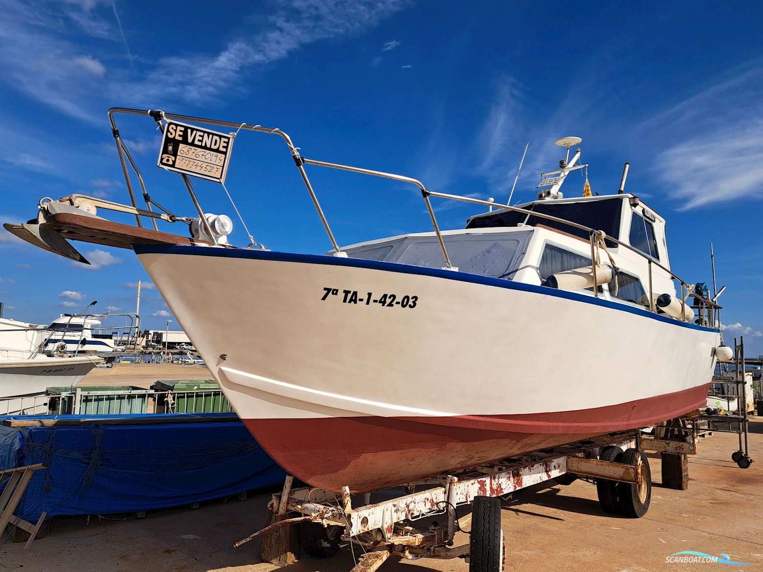 Custom Built Construcci�n propia Motorboot 2003, mit Catterpilar motor, Spanien