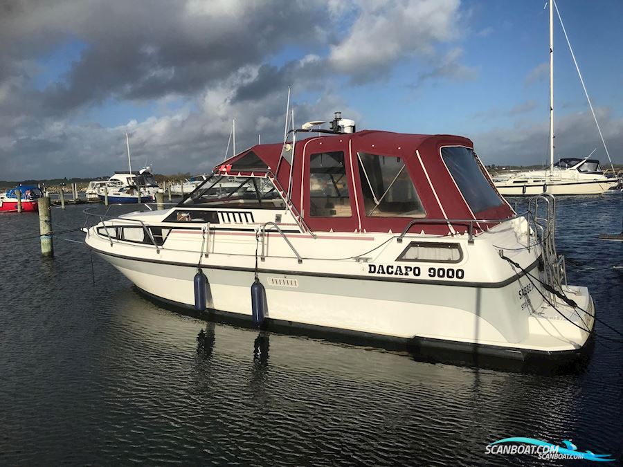 Dacapo 9000 Motorboot 1990, mit Volvo Penta motor, Dänemark