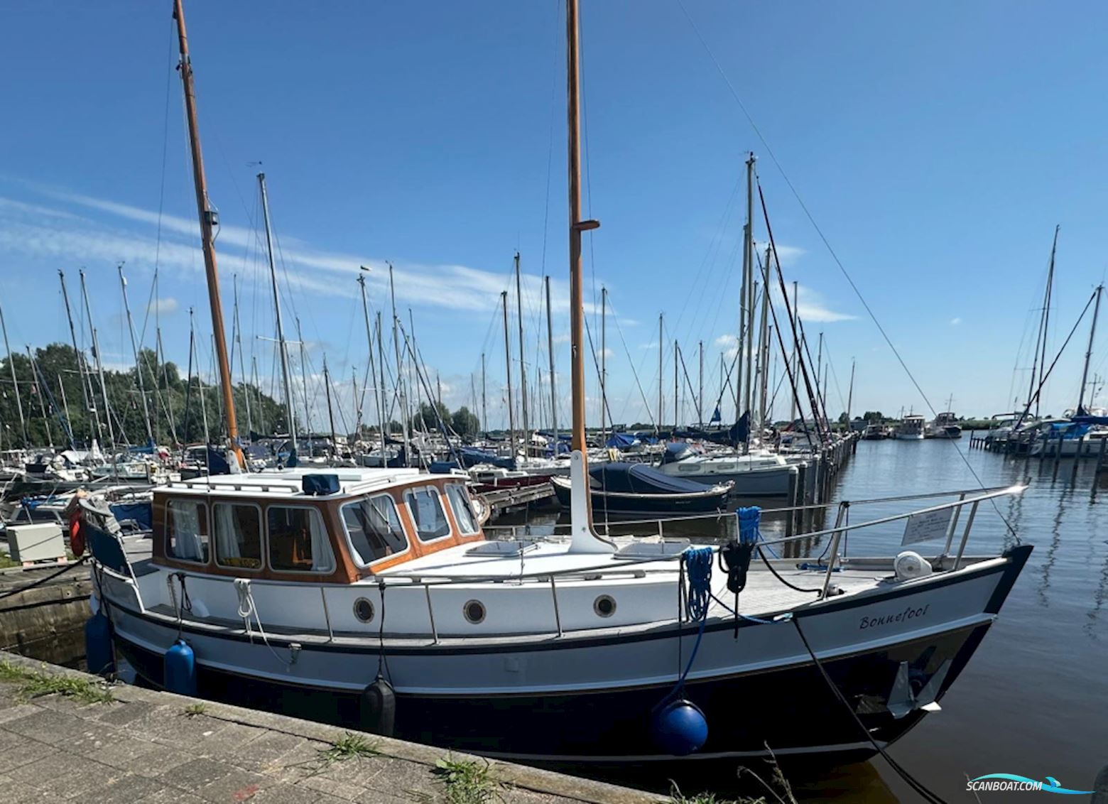 Danish Rose 32 Motorboot 1985, mit Samofa motor, Niederlande