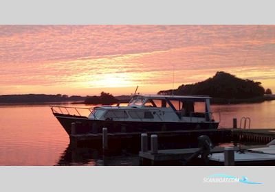 De Boer Kruiser 9.50 OK Paviljoen Motorboot 1976, mit Mercedes motor, Niederlande