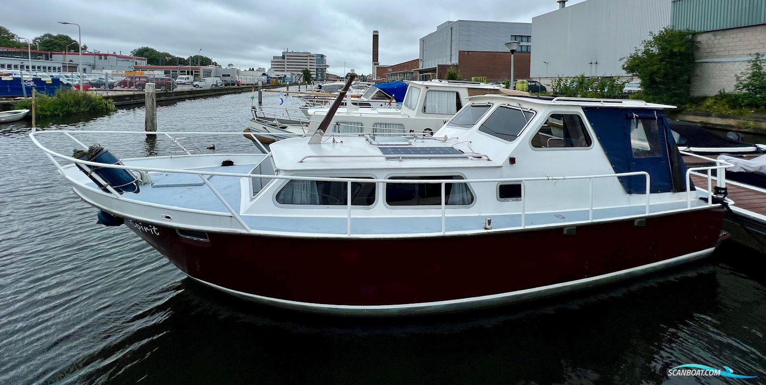 De Ruiter Kruiser 9.30 OK Motorboot 1970, mit Solé Mini motor, Niederlande