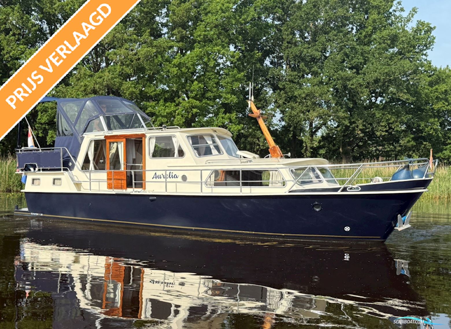 De Ruiterkruiser  1120 Motorboot 1980, mit DAF motor, Niederlande