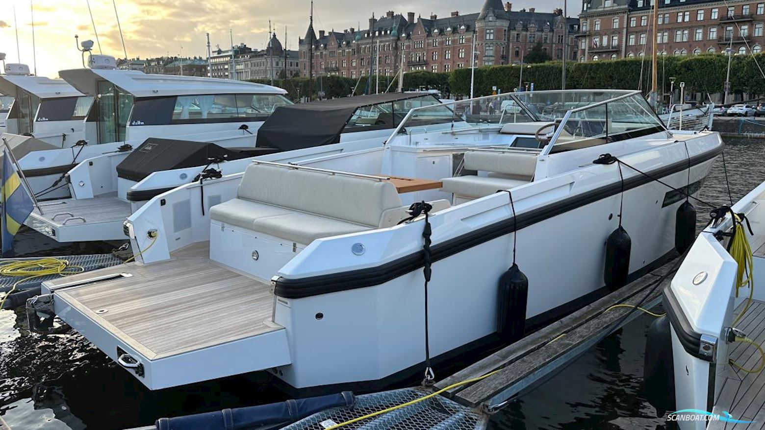 Delta 33 Open Motorboot 2022, mit Volvo Penta motor, Sweden
