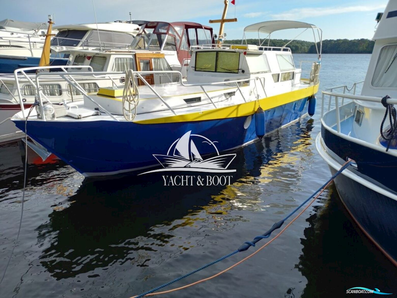 Deutscher Werftbau 10.6 Motorboot 1996, mit Ford motor, Deutschland