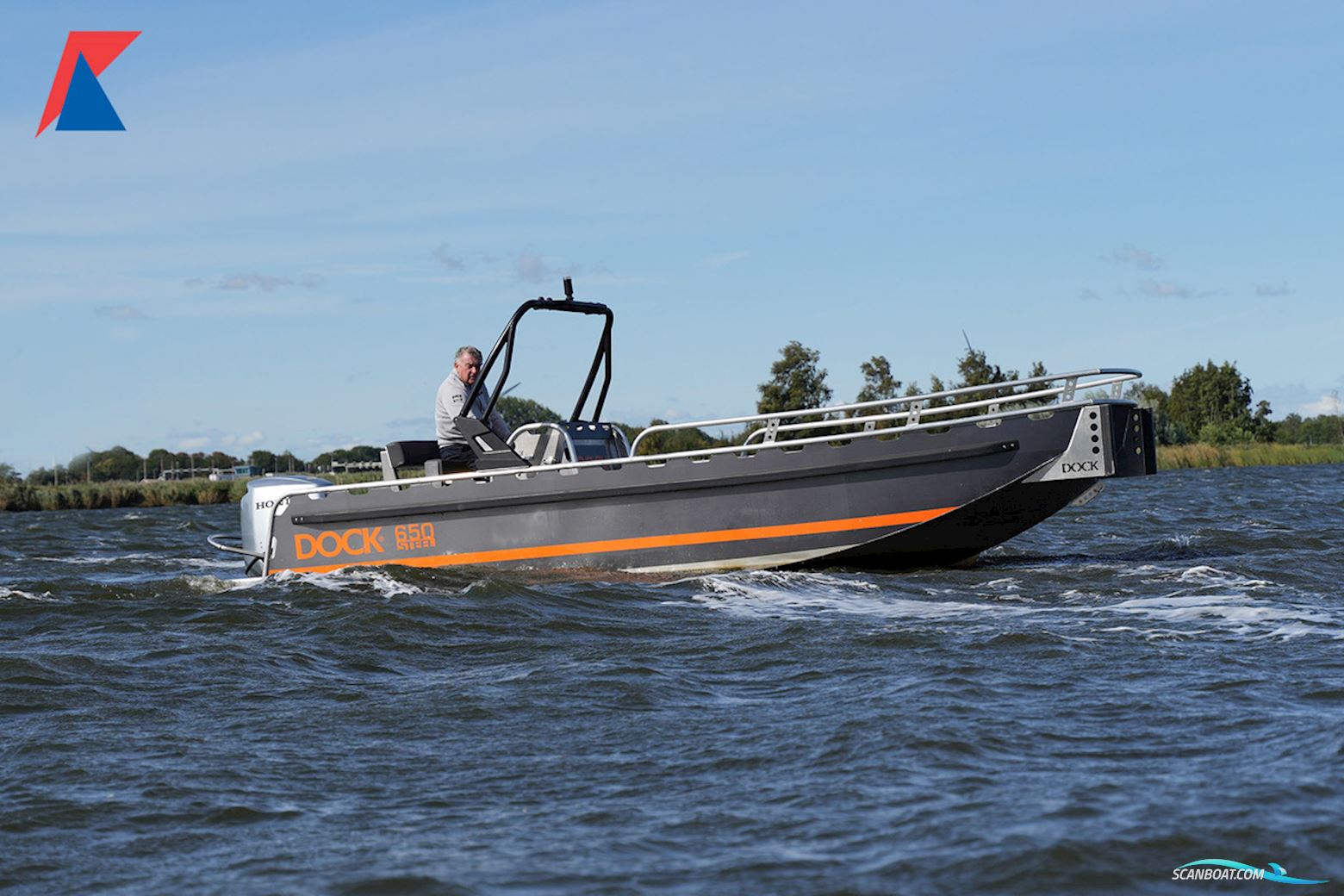 Dock Steel 650 Motorboot 2023, Niederlande