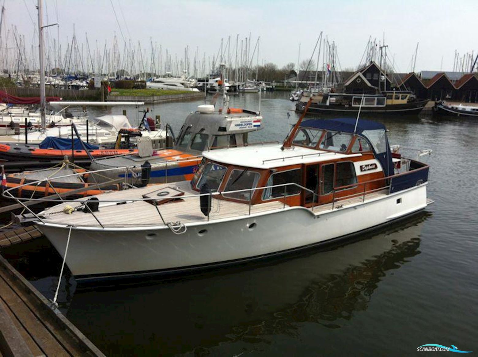 Dolman Kruiser Motorboot 1965, mit Volvo motor, Niederlande