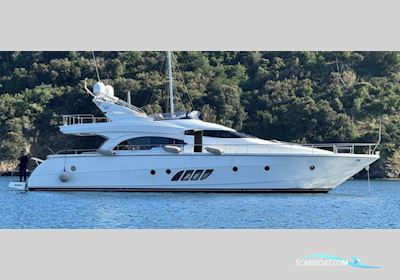 Dominator 680 Fly Motorboot 2008, mit MAN V12 1460 motor, Italien