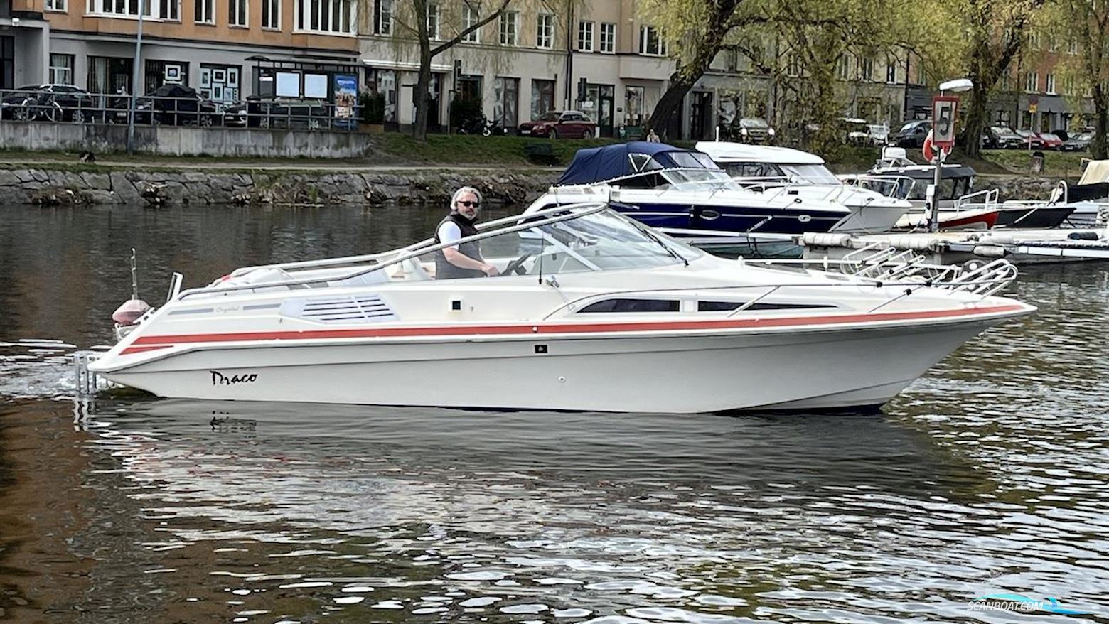 Draco 2500 Crystal Motorboot 1990, mit Volvo Penta motor, Sweden