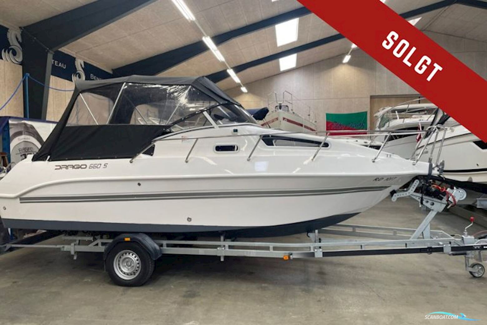 Drago 660 S – SOLGT Motorboot 2020, mit Suzuki motor, Dänemark