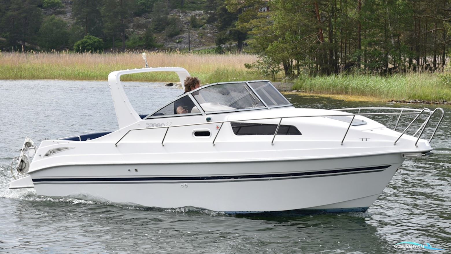 Drago Fiesta 22 Motorboot 2008, mit Mercruiser motor, Sweden