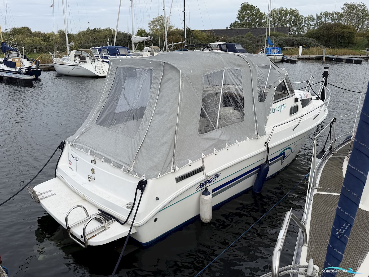 Drago Sorocos 640 Motorboot 2002, mit Volvo Penta 5,0 GL motor, Dänemark