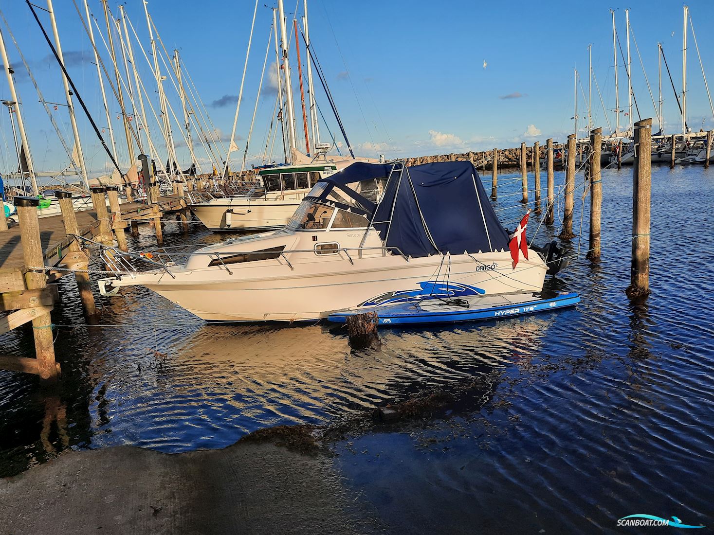 Drago Sorocos 6.40 Sport Motorboot 2004, mit Suzuki 115 4Takt motor, Dänemark