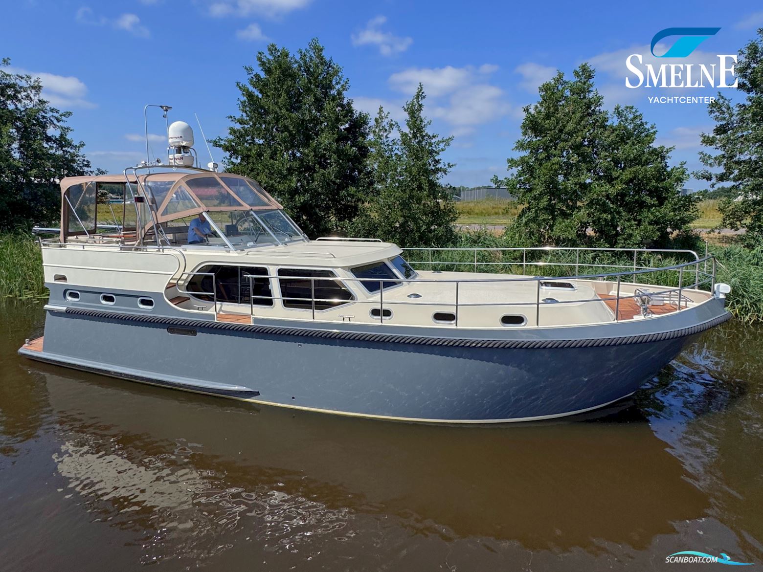Dutch Yachting Group Dutchline Classic 42 Motorboot 2012, mit Volvo Penta, D4 motor, Niederlande