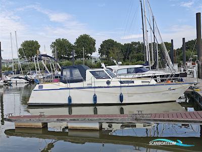Eigenbau Reinke Tourina 10m Motorboot 1983, mit Mercedes OM 616 motor, Deutschland