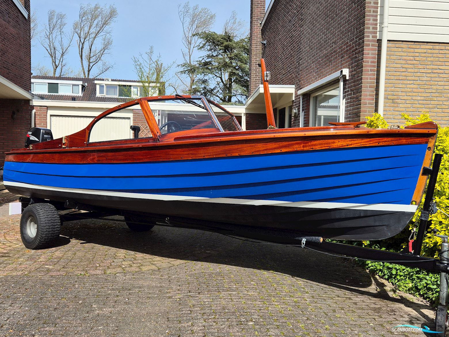 Electrolux 490 Motorboot 1900, mit Suzuki motor, Niederlande