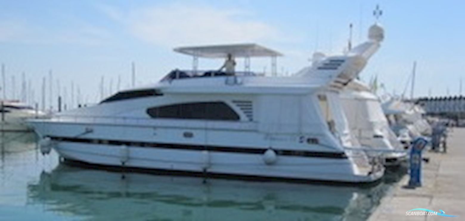 Elegance 65 Motorboot 1999, mit Caterpillar 3412 motor, Italien