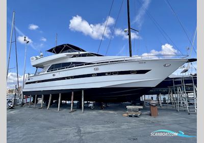 Elegance 70 Flybridge Motorboot 1997, mit Cat 3412 motor, Spanien