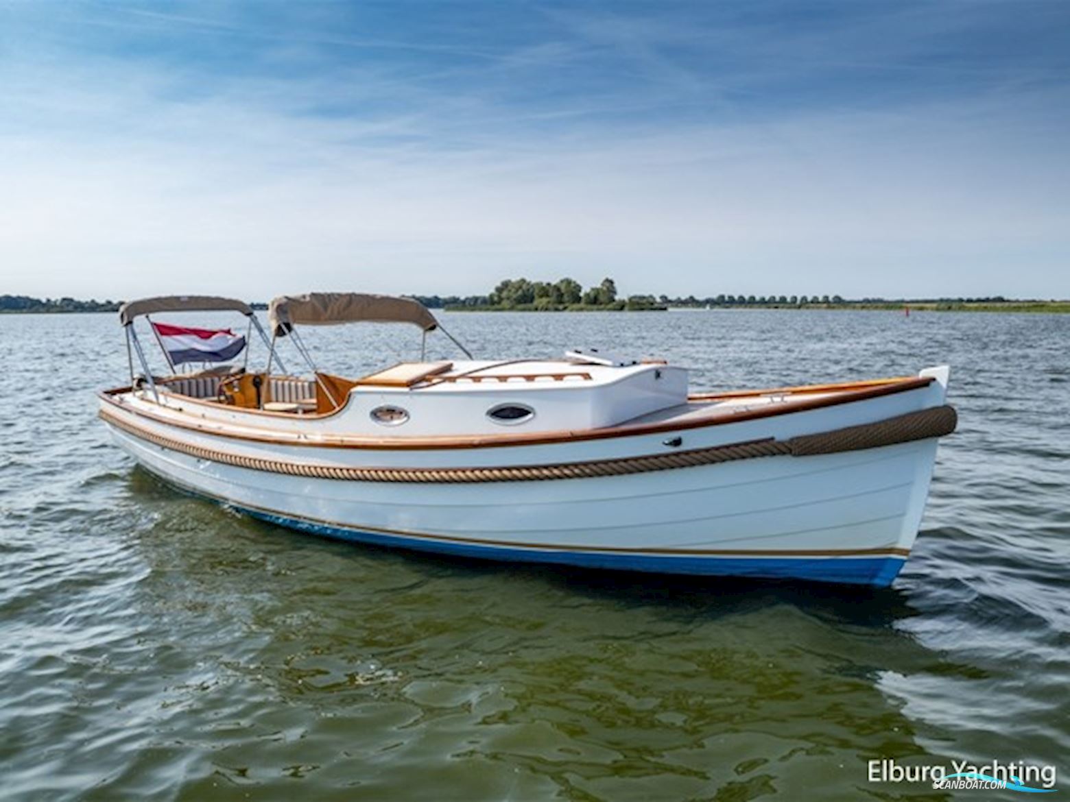 Euroship 33,3ft. Custombuilt Cabinsloep Motorboot 2008, Niederlande