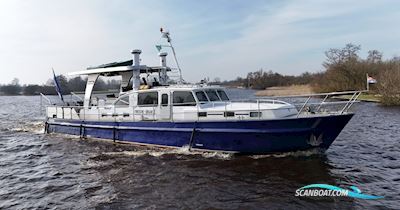 Ex-Patrouille 18.00 VS Motorboot 1972, mit V10 Mercedes/Mtu motor, Niederlande