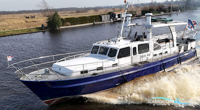 Ex-Patrouille 18.00 VS Motorboot 1972, mit V10 Mercedes/Mtu motor, Niederlande