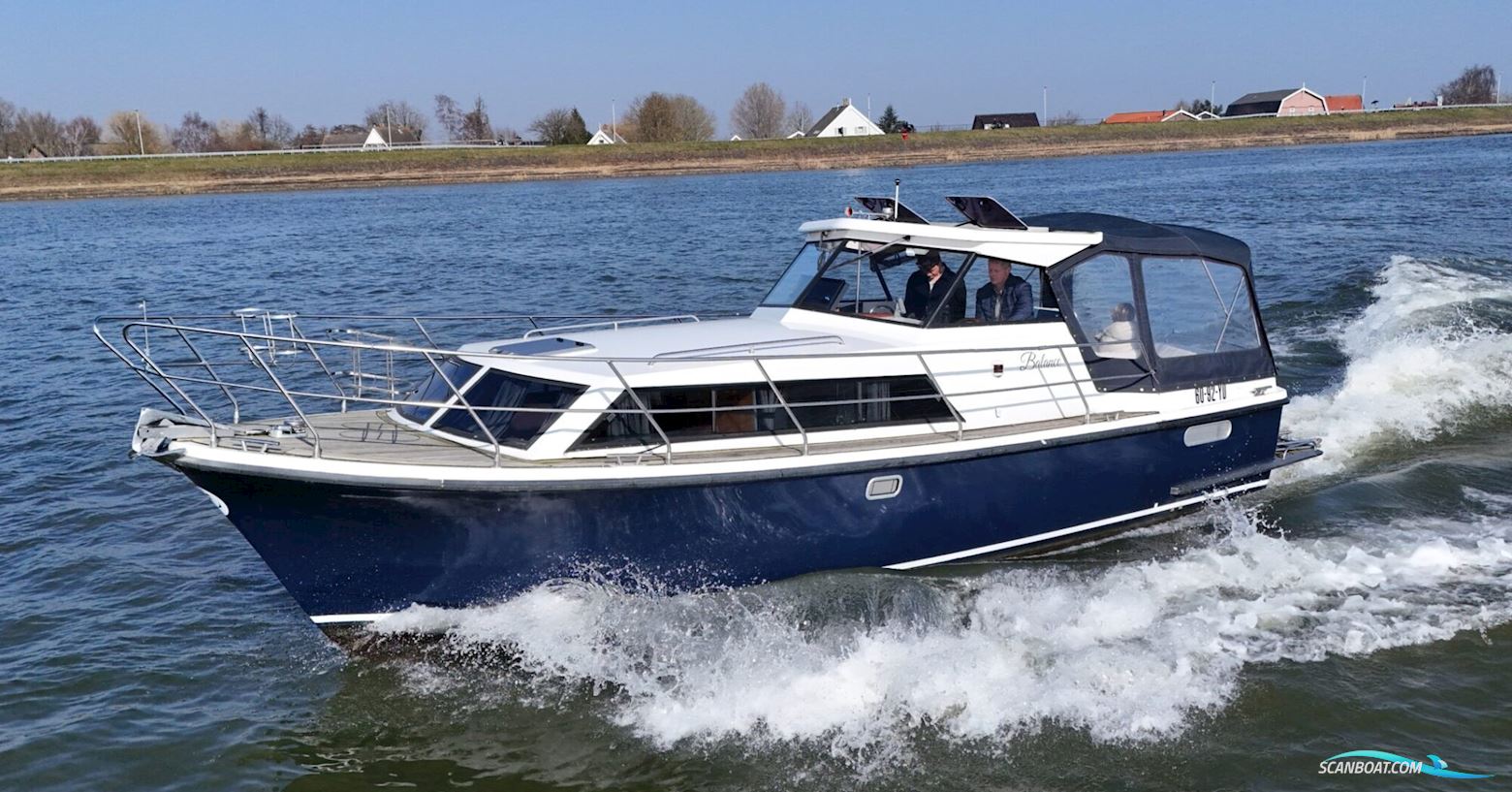 Excellent 9.60 OK Hardtop Motorboot 1998, mit Volvo motor, Niederlande