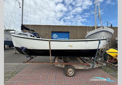 Fåborg 21 Damjolle Motorboot 1980, mit Saab motor, Dänemark