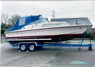 Fairey Spearfish MKIII Motorboot 1989, mit 2 x SABRE 225Hp Diesel motor, England