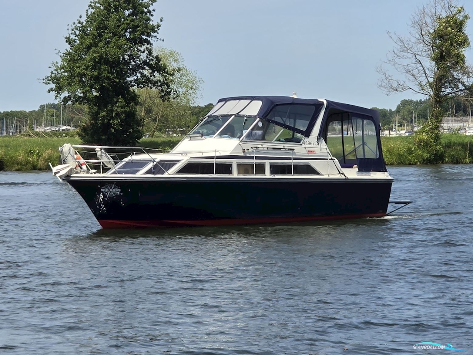 Fairline  32 Phantom Motorboot 1981, Niederlande