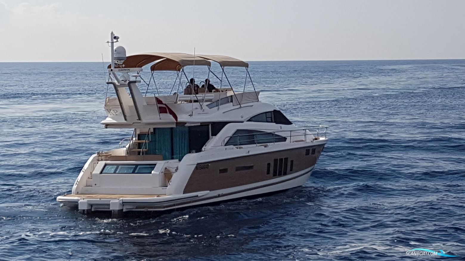 Fairline  58 Squadron Motorboot 2011, mit Volvo Penta motor, Dänemark