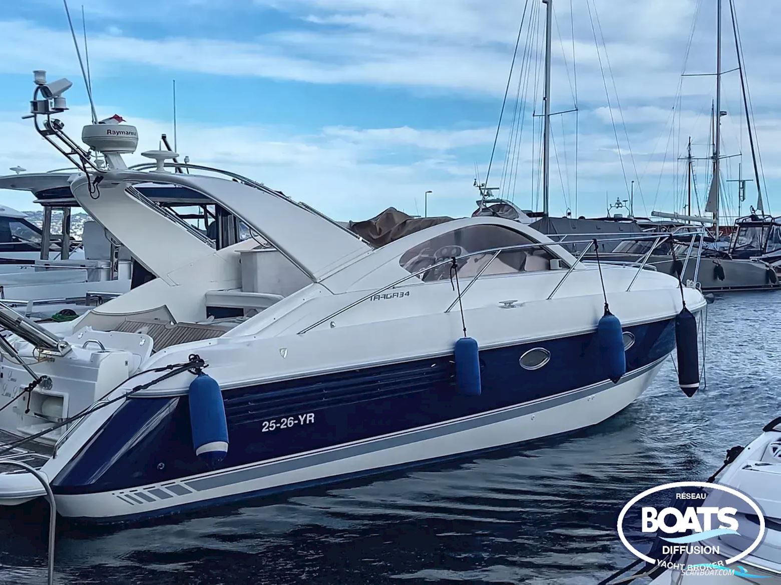 Fairline  Targa 34 Motorboot 2005, mit Volvo motor, Frankreich