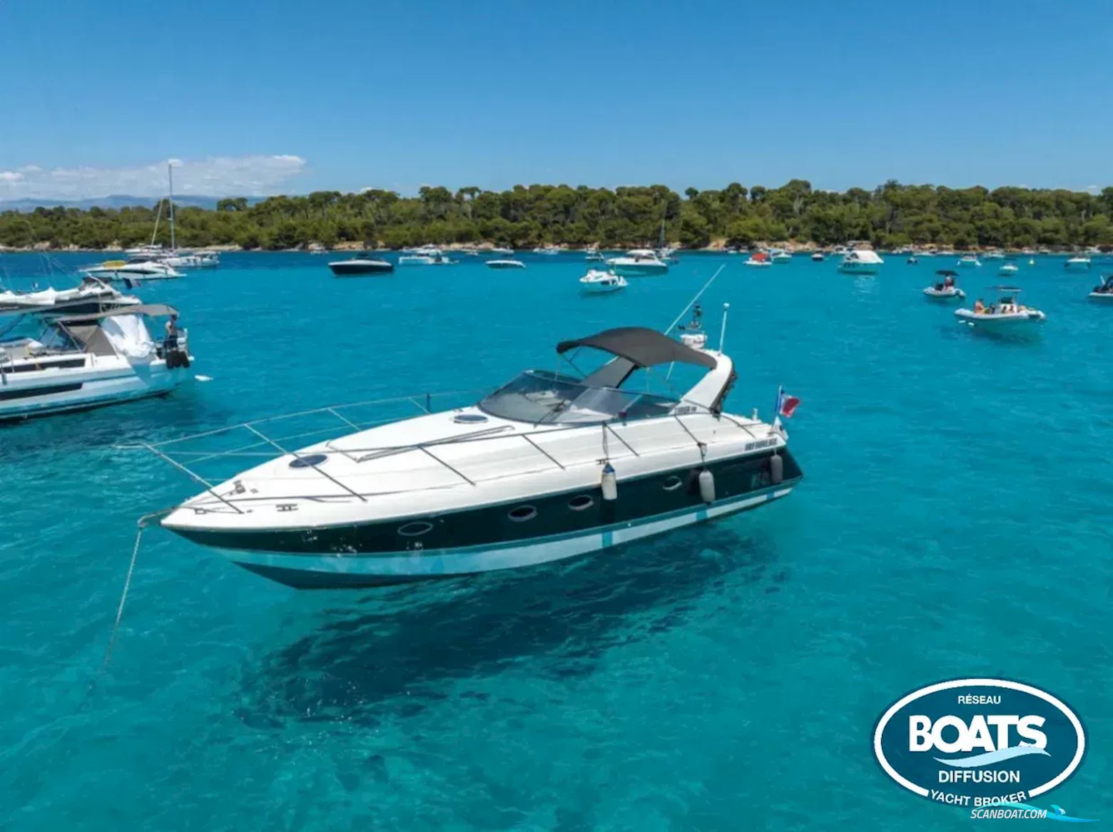 Fairline  TARGA 38 Motorboot 1993, mit VOLVO motor, Frankreich