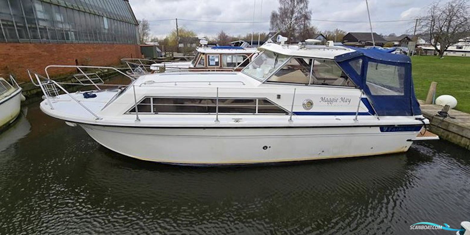 Fairline 29 Mirage Motorboot 1987, mit Bmw motor, England