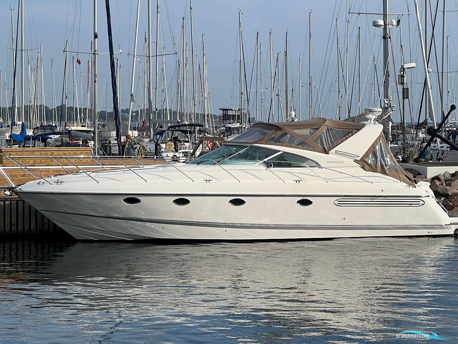 Fairline 43 Motorboot 2002, mit Volvo Penta TAMD motor, Dänemark