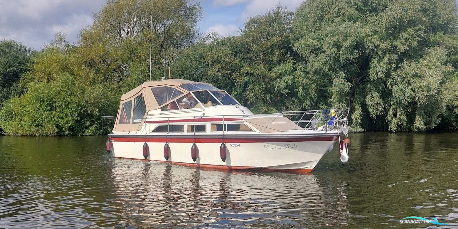 Fairline Phantom 32 Motorboot 1981, mit Volvo motor, England