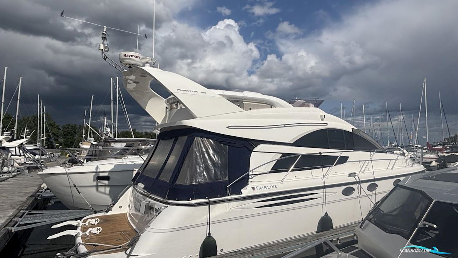 Fairline Phantom 40 Motorboot 2008, mit 2x Volvo Penta D6-370 motor, Sweden