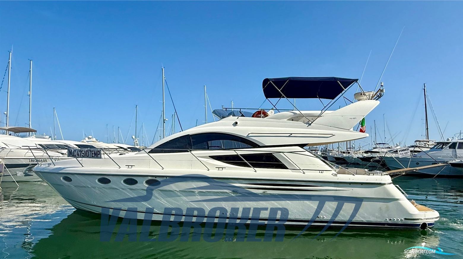Fairline Phantom 46 Motorboot 2005, mit Volvo Penta D9 500 motor, Italien