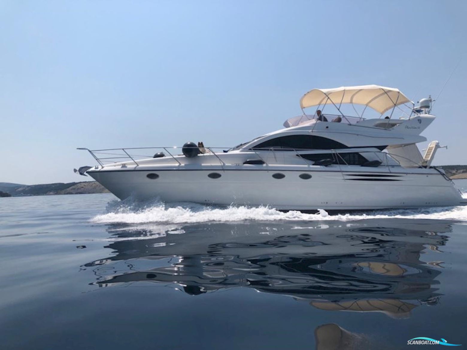 Fairline Phantom 50 Fly Motorboot 2002, mit Volvo Penta D12 motor, Malta