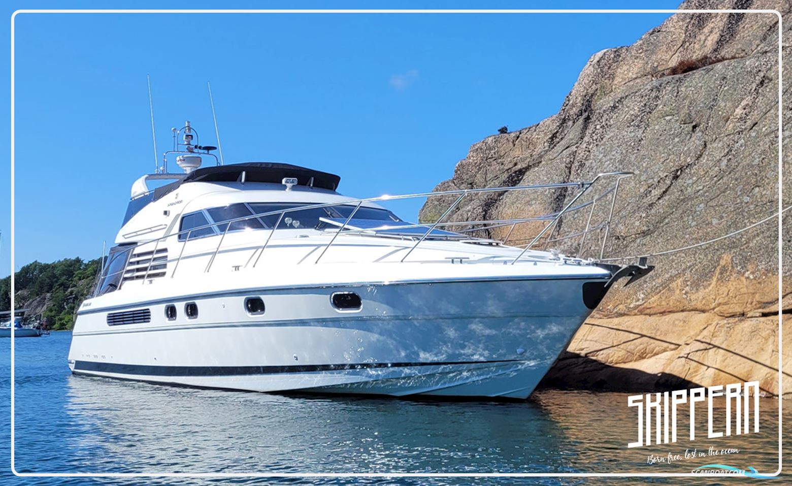 Fairline Squadron 50 Motorboot 1998, mit Volvo Penta motor, Norwegen
