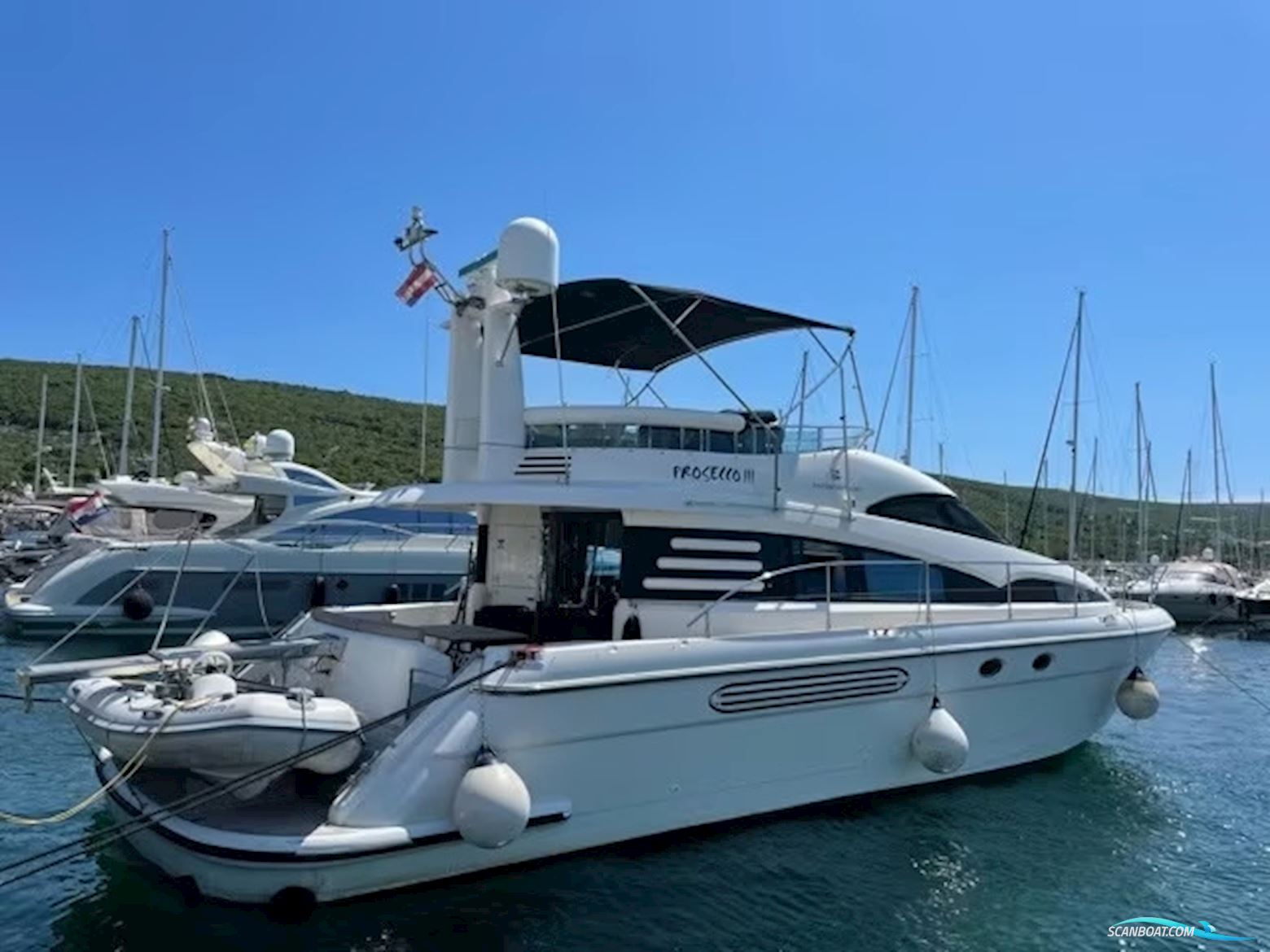 Fairline Squadron 52 Fly Motorboot 1998, mit Volvo Penta Tamd 122 Edc motor, Kroatien