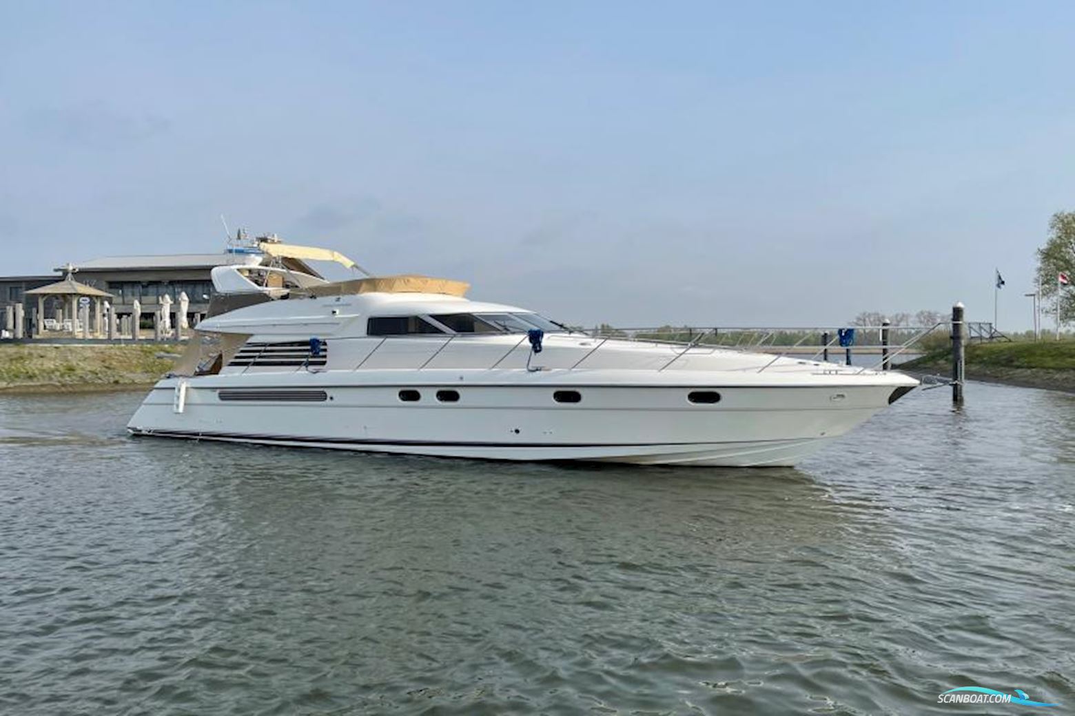 Fairline Squadron 56 Motorboot 1995, mit Man 680 pk. motor, Niederlande